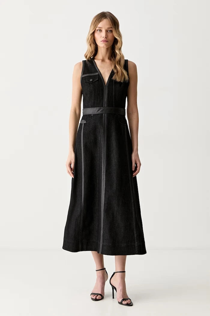 Karl Lagerfeld denim elbise