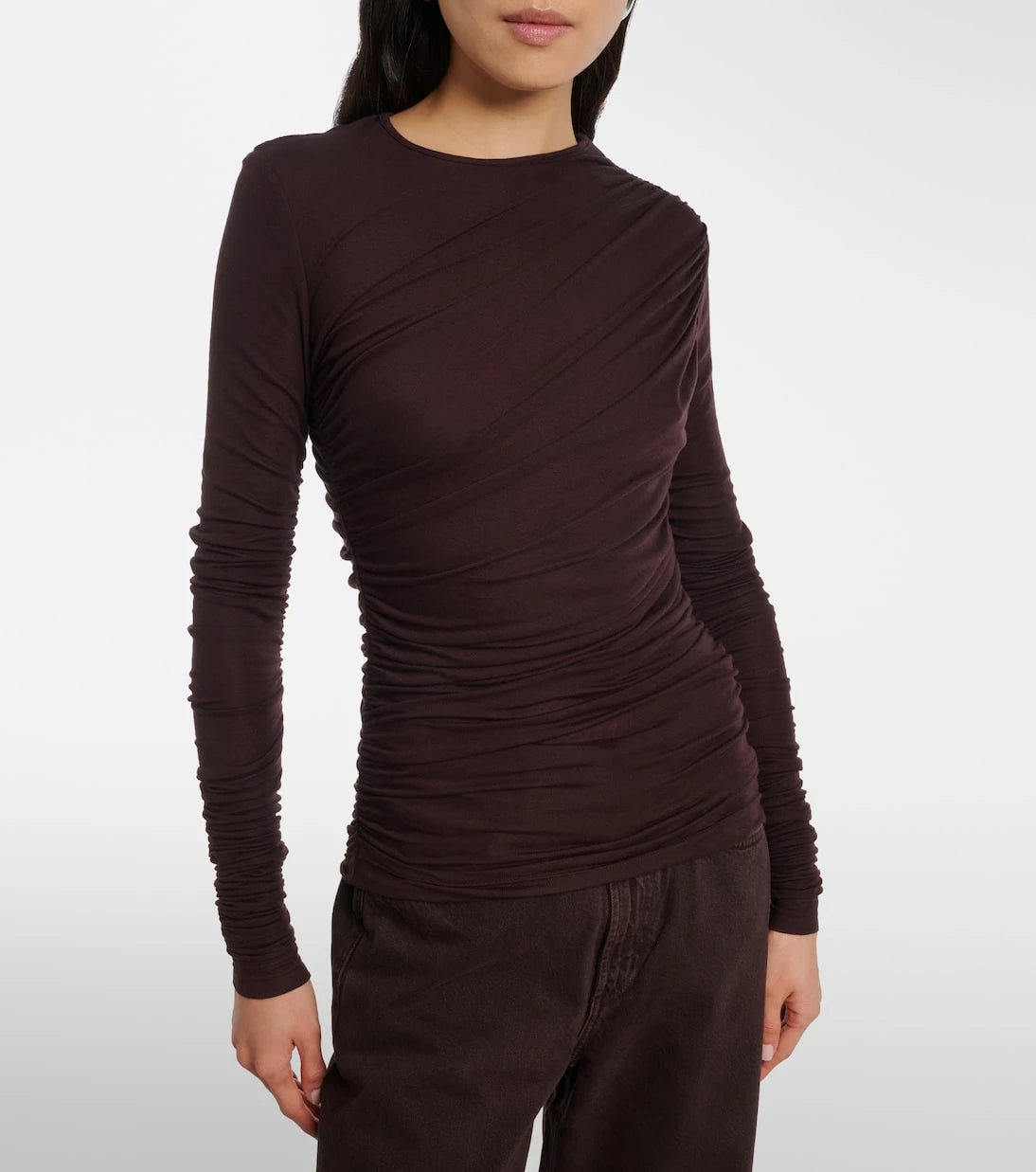 Agolde - Tania Twist ruched top