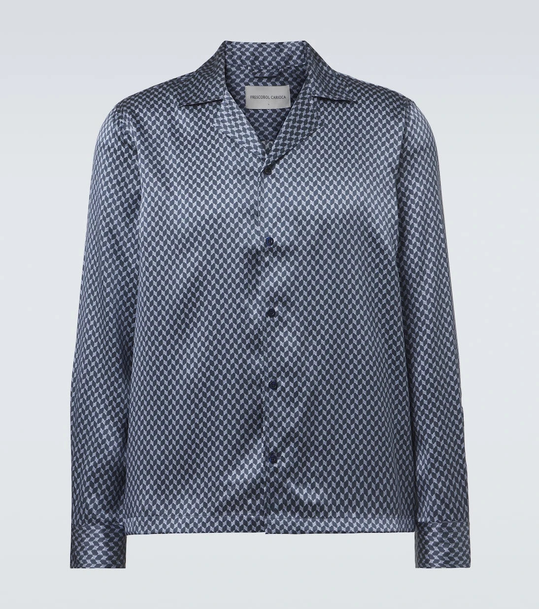 Frescobol Carioca - Safra silk shirt