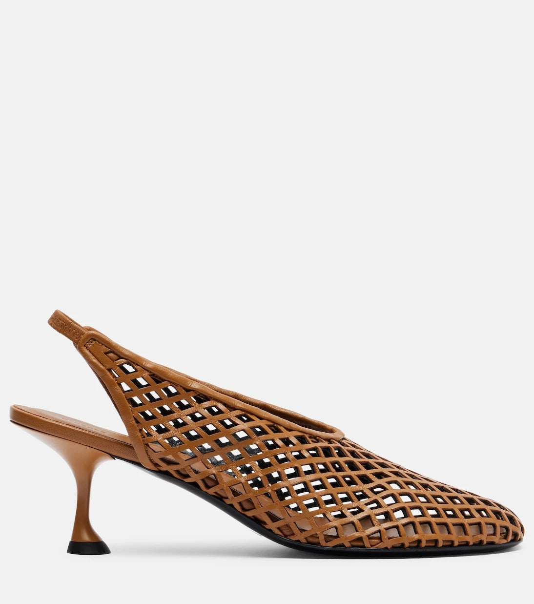Proenza Schouler - Tee leather slingback pumps