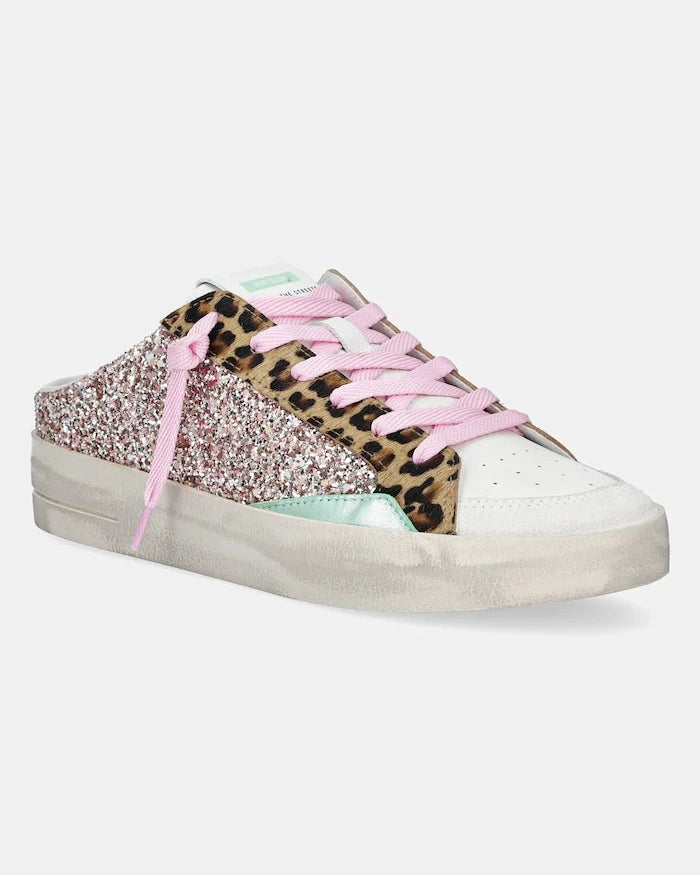 Кожени маратонки Crime London SK8 DELUX SABOT