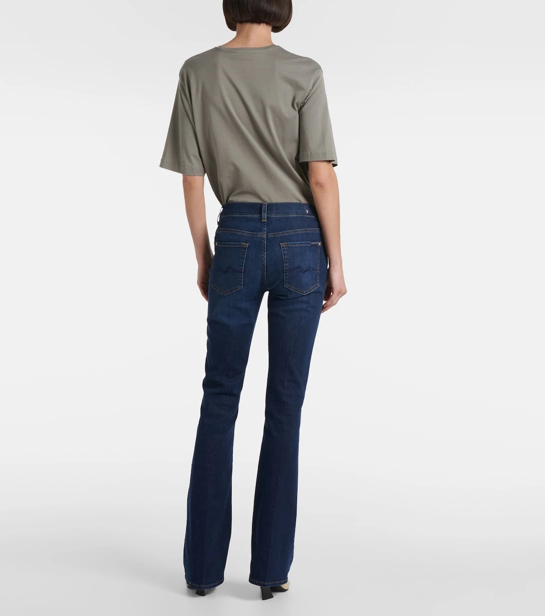 7 For All Mankind - Mid-rise bootcut jeans
