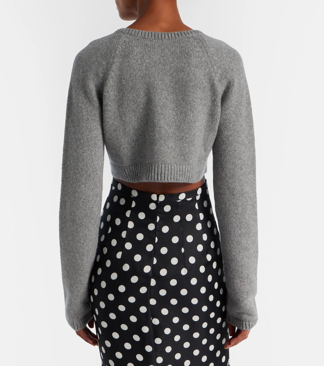 Khaite - Steph cropped cashmere cardigan