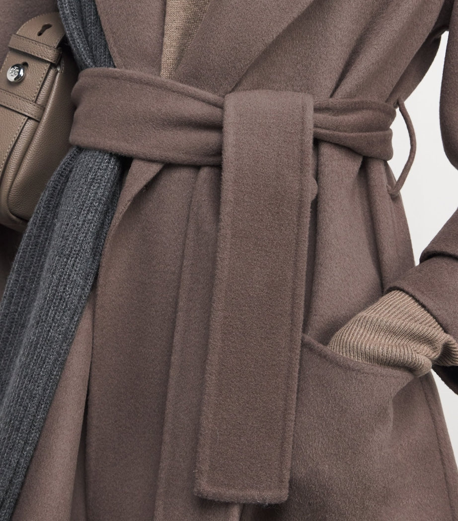 Joseph Brown Wool-Cashmere Arline Coat