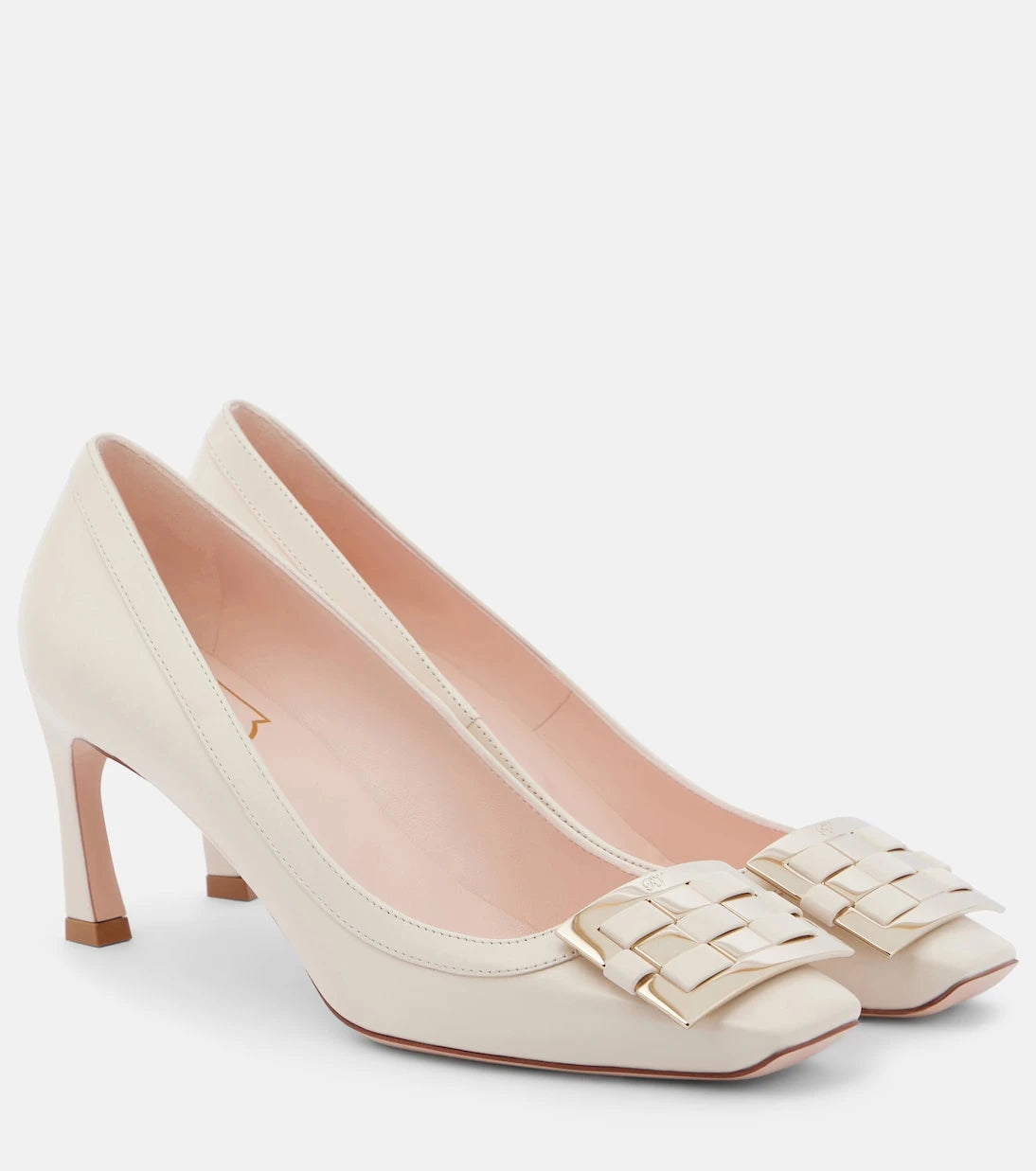 Roger Vivier - حذاء "Trompette 70" من الجلد بكعب عالٍ