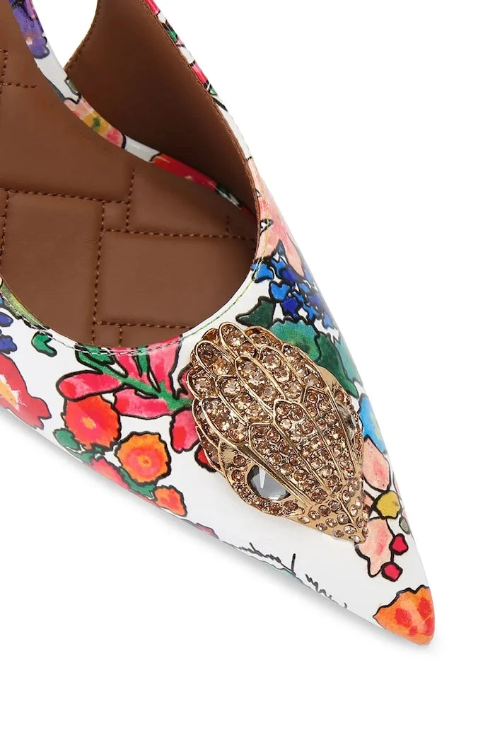 Kurt Geiger London Deri İnce Topuklu Ayakkabı Large Eagle Sling