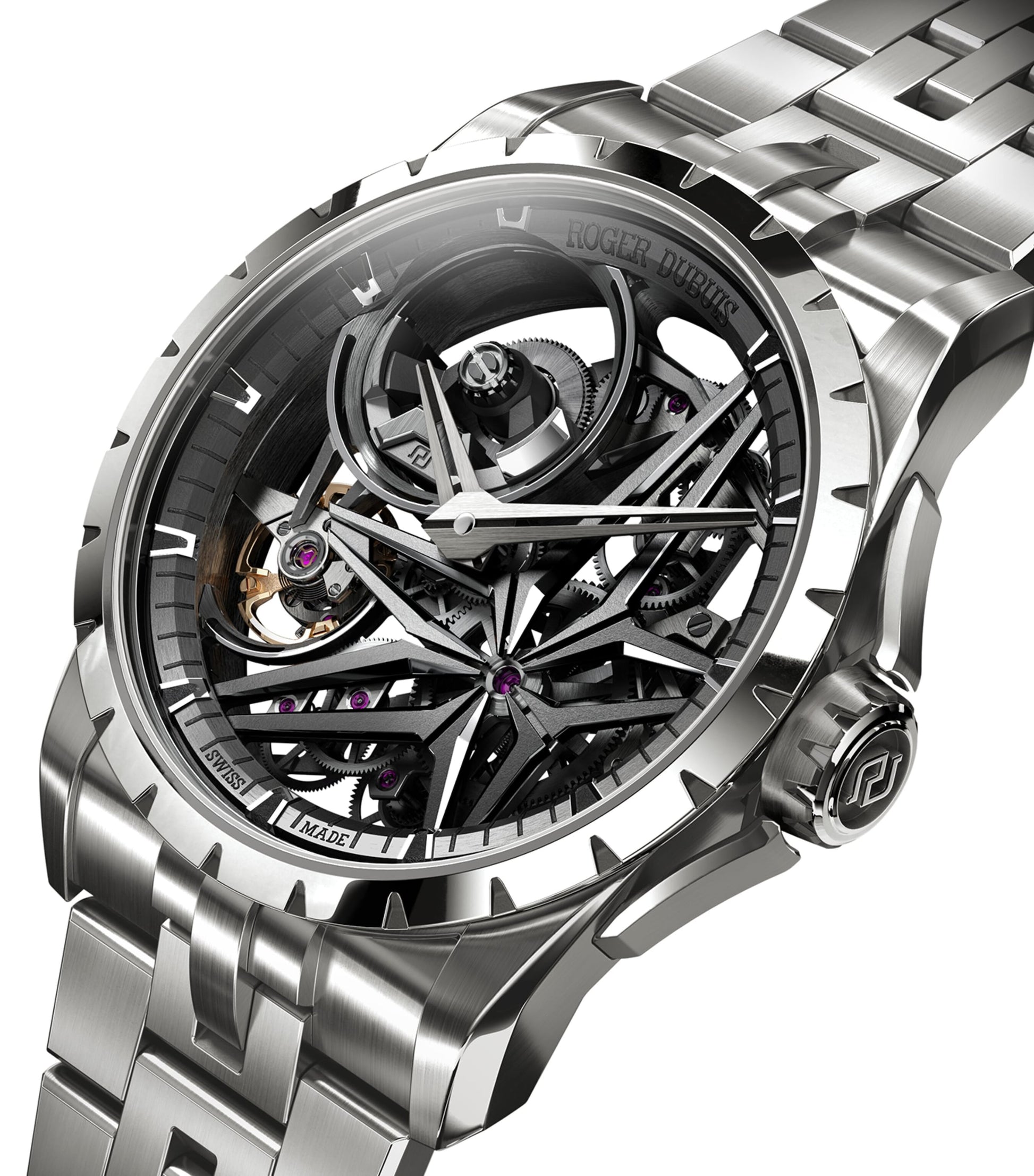 Titanium Excalibur Monobalancier Watch 42mm