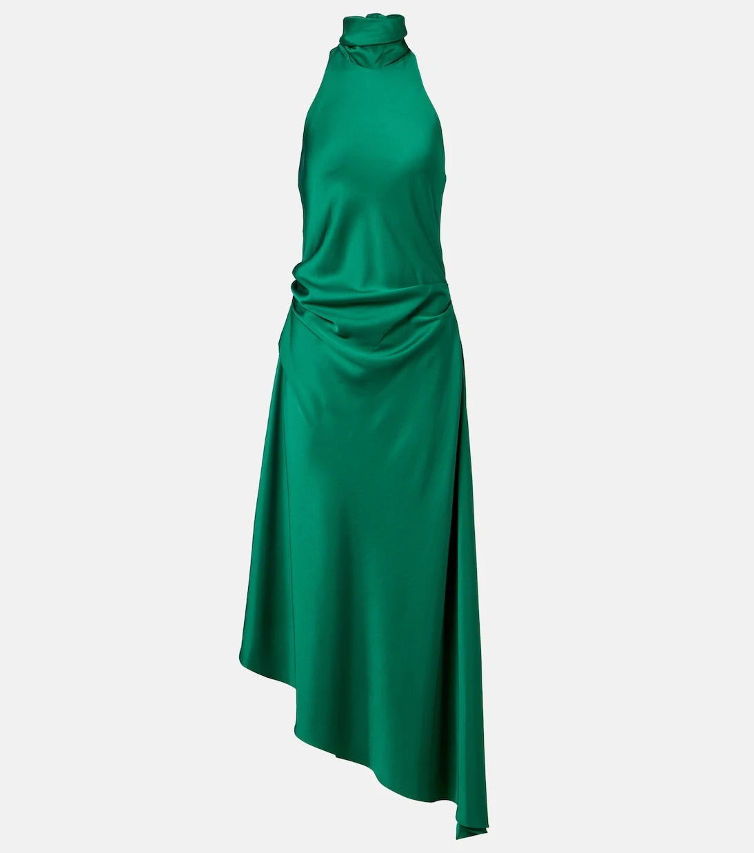 Simkhai - Monica asymmetric satin midi dress