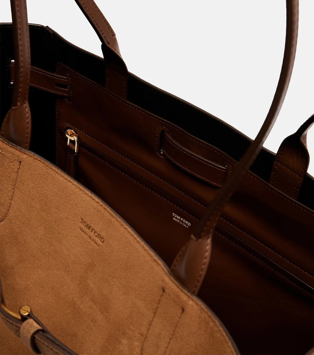 Tom Ford - Audrey Medium suede tote bag