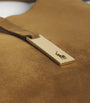 Medium Suede ID Shoulder Bag
