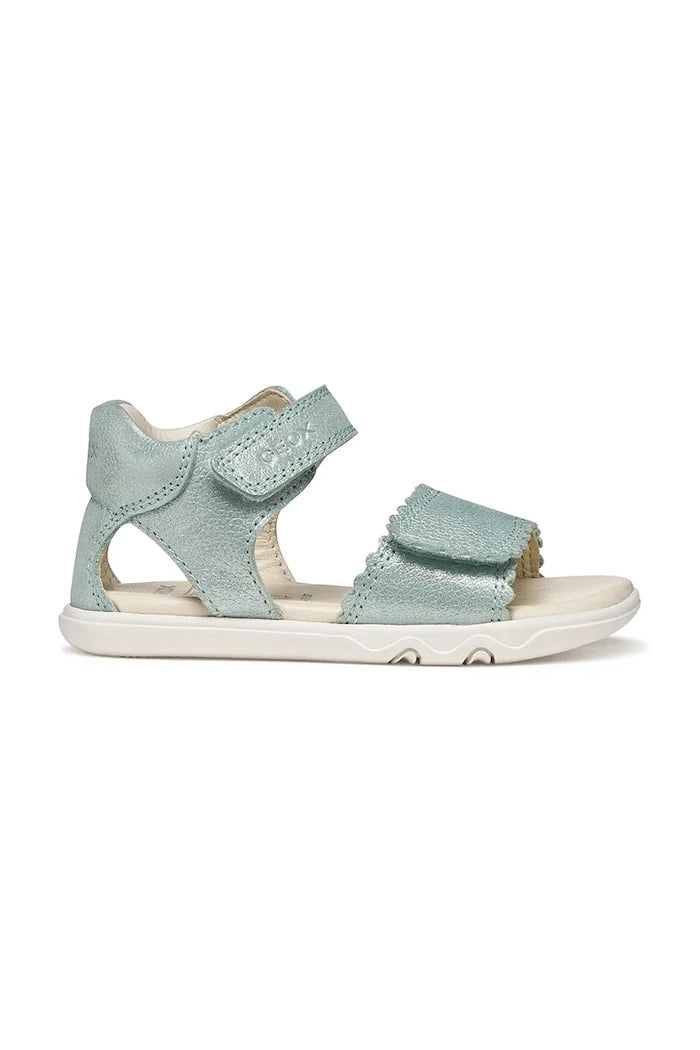 Детски сандали от кожа Geox SANDAL STEPPIEUP