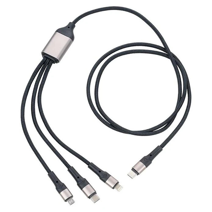 Кабел за зареждане TROIKA Dreizac Pro 3 w 1