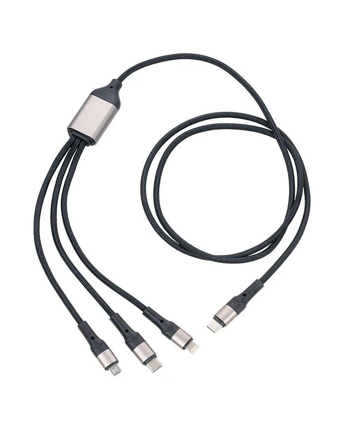 Кабел за зареждане TROIKA Dreizac Pro 3 w 1