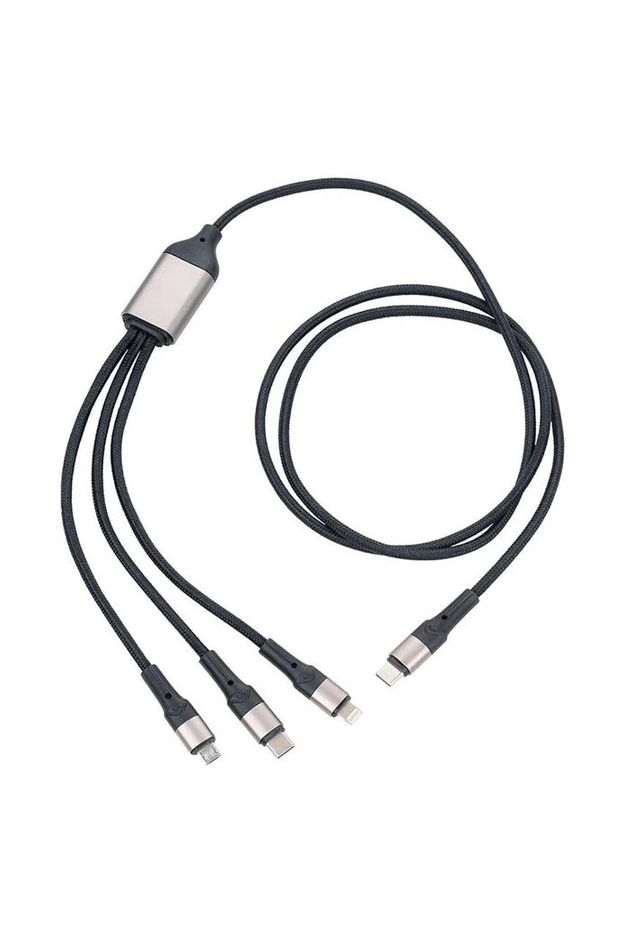 Кабел за зареждане TROIKA Dreizac Pro 3 w 1