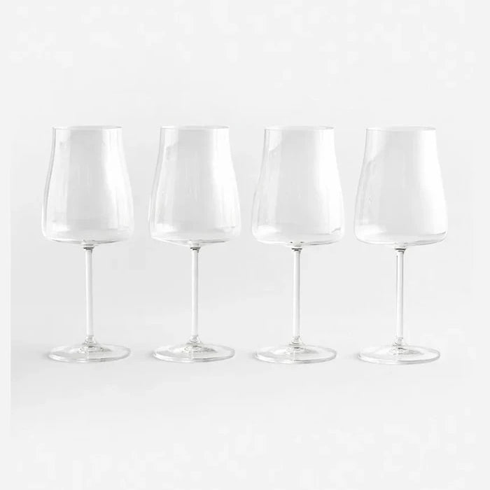 La Mania kristal camdan şarap kadehi seti 600 ml