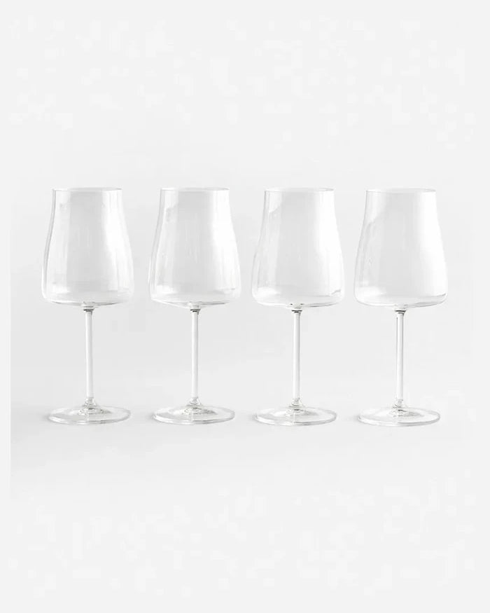 La Mania kristal camdan şarap kadehi seti 600 ml