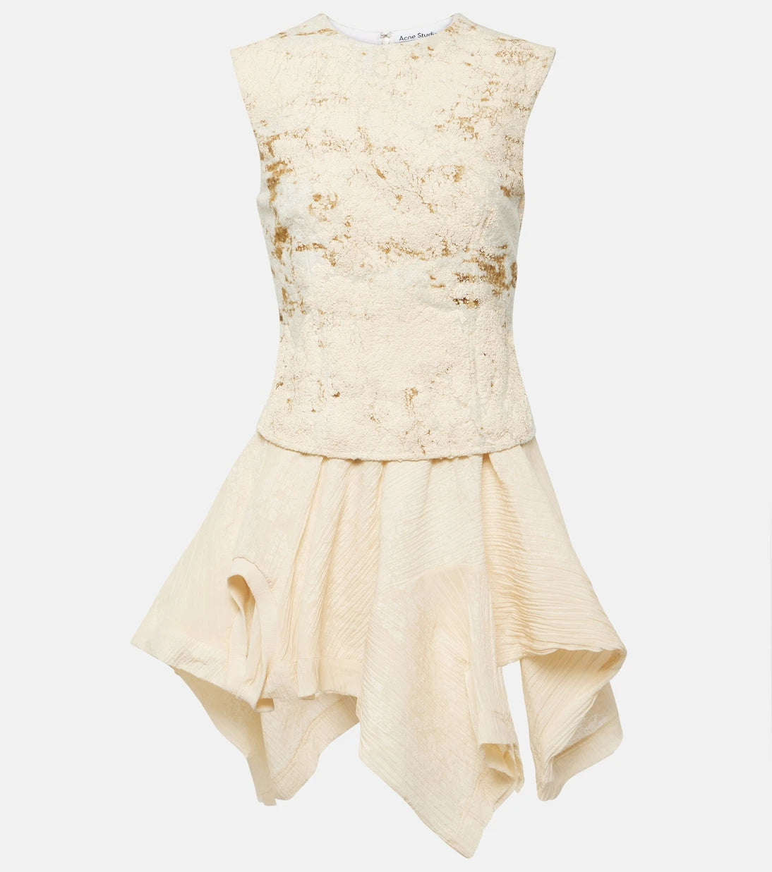 Acne Studios - Printed cotton-blend minidress