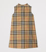 Burberry Kids Beige Cotton Check Dress (3-12 Years)