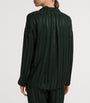 Green Stripe Indra Pyjama Shirt