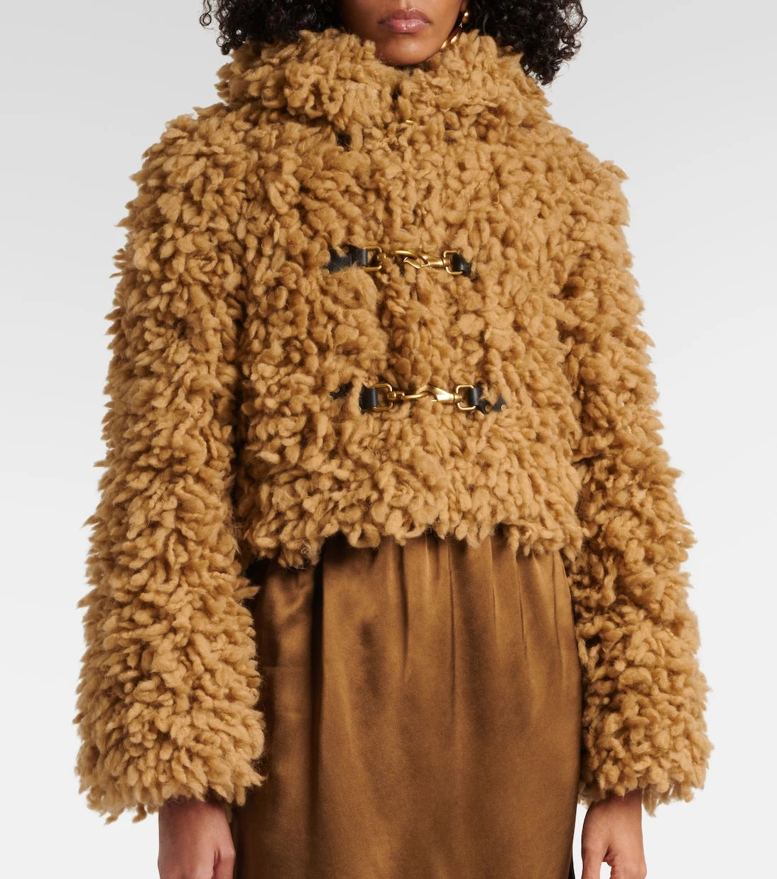 Burberry - Faux shearling jacket