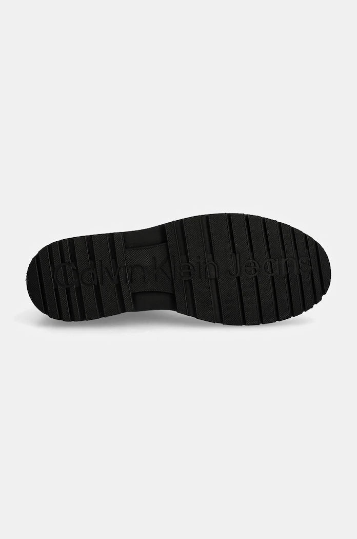 Кожени обувки Calvin Klein Jeans EVA BOOT MID CHELSEA UNIFORM DR