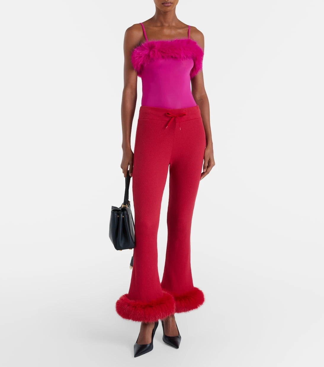 Balenciaga - توب بدون أكمام من الجيرسيه