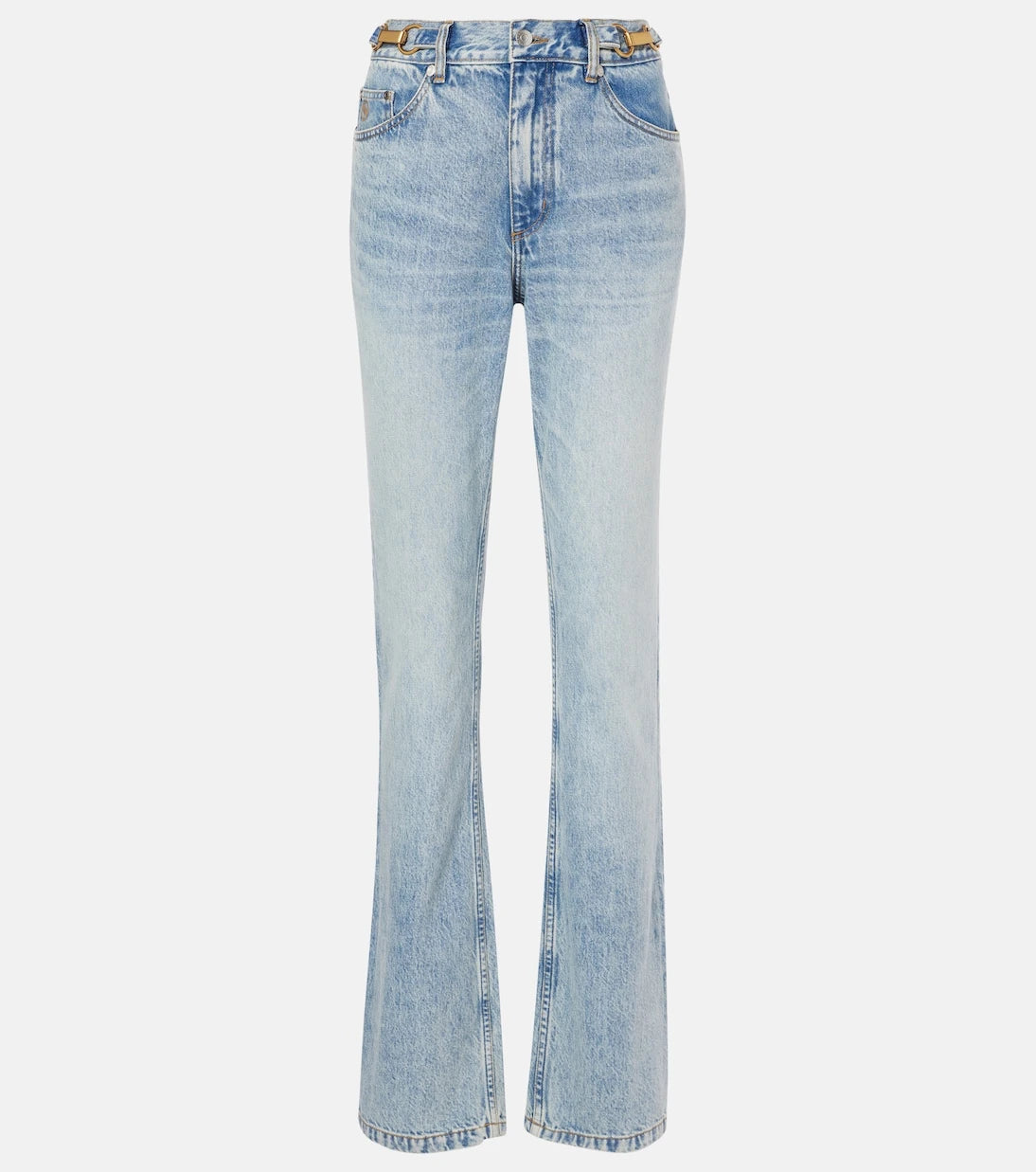 Stella McCartney - High-rise slim jeans