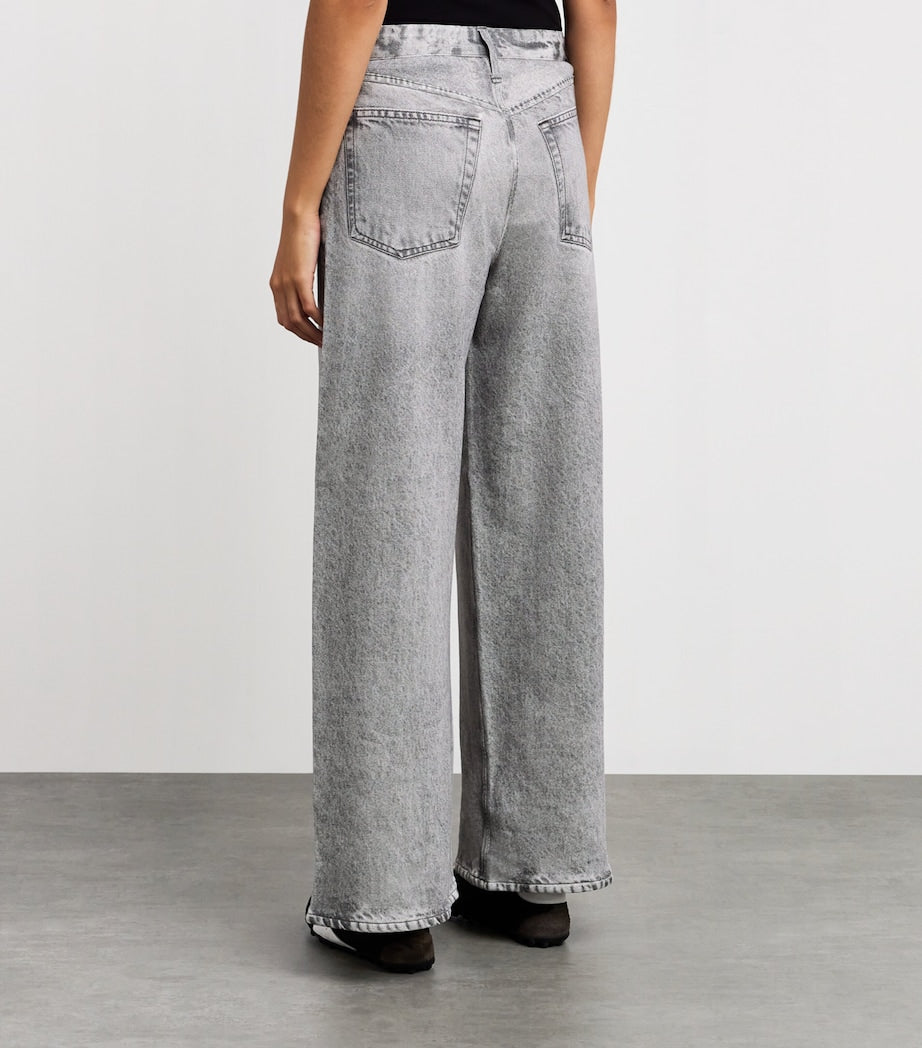 Rag & Bone Grey Miramar Sofie Ankle-Length Trousers