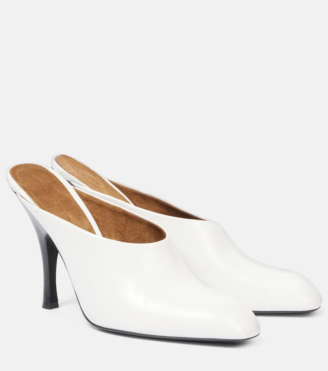 Khaite - Colt 100 leather mules