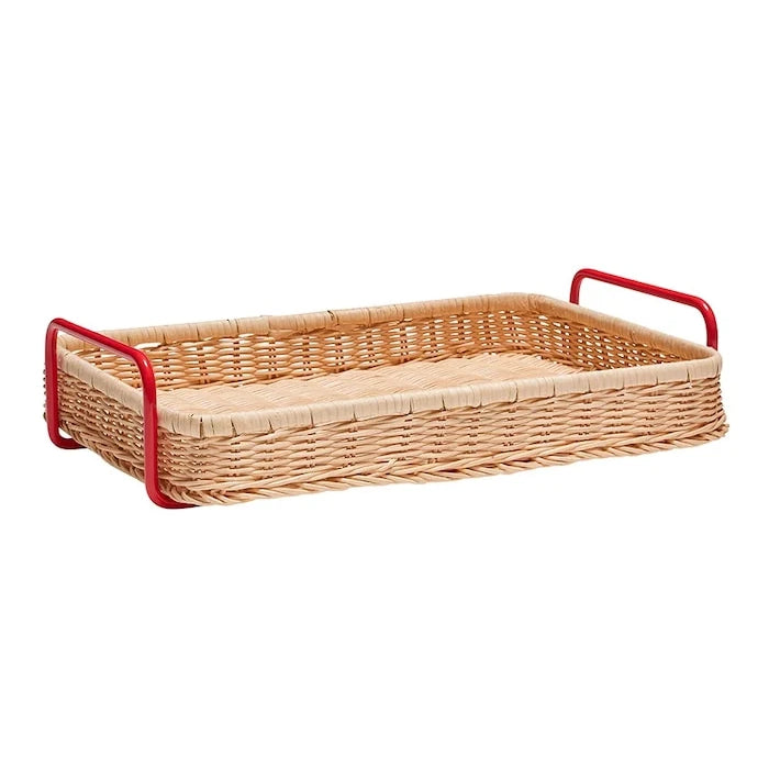 Декоративен поднос Hübsch Splint 42 x 27 x 10 cm