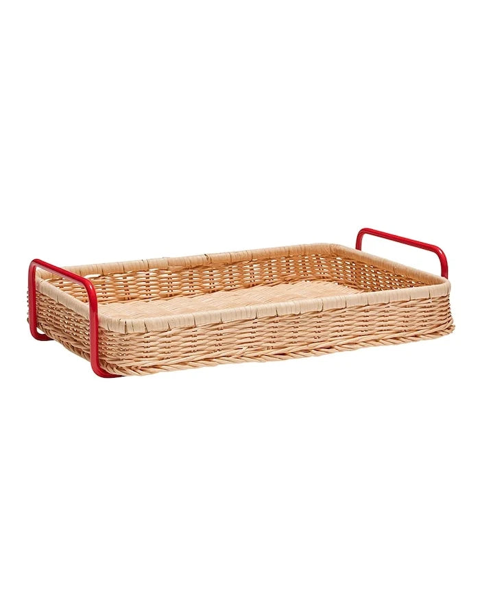 Декоративен поднос Hübsch Splint 42 x 27 x 10 cm