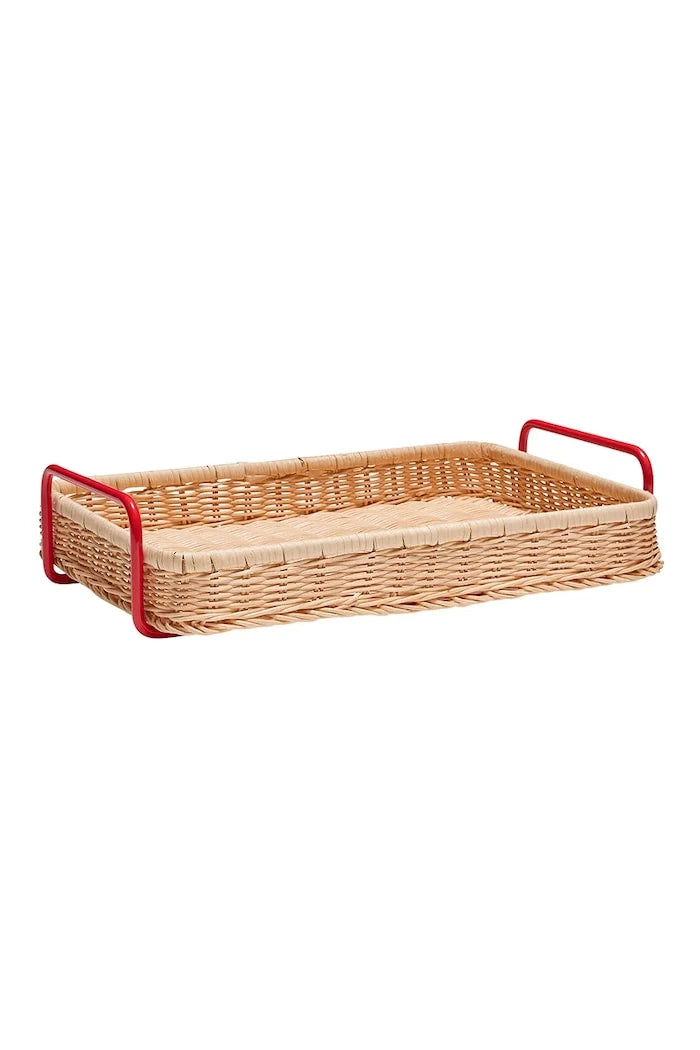 Декоративен поднос Hübsch Splint 42 x 27 x 10 cm