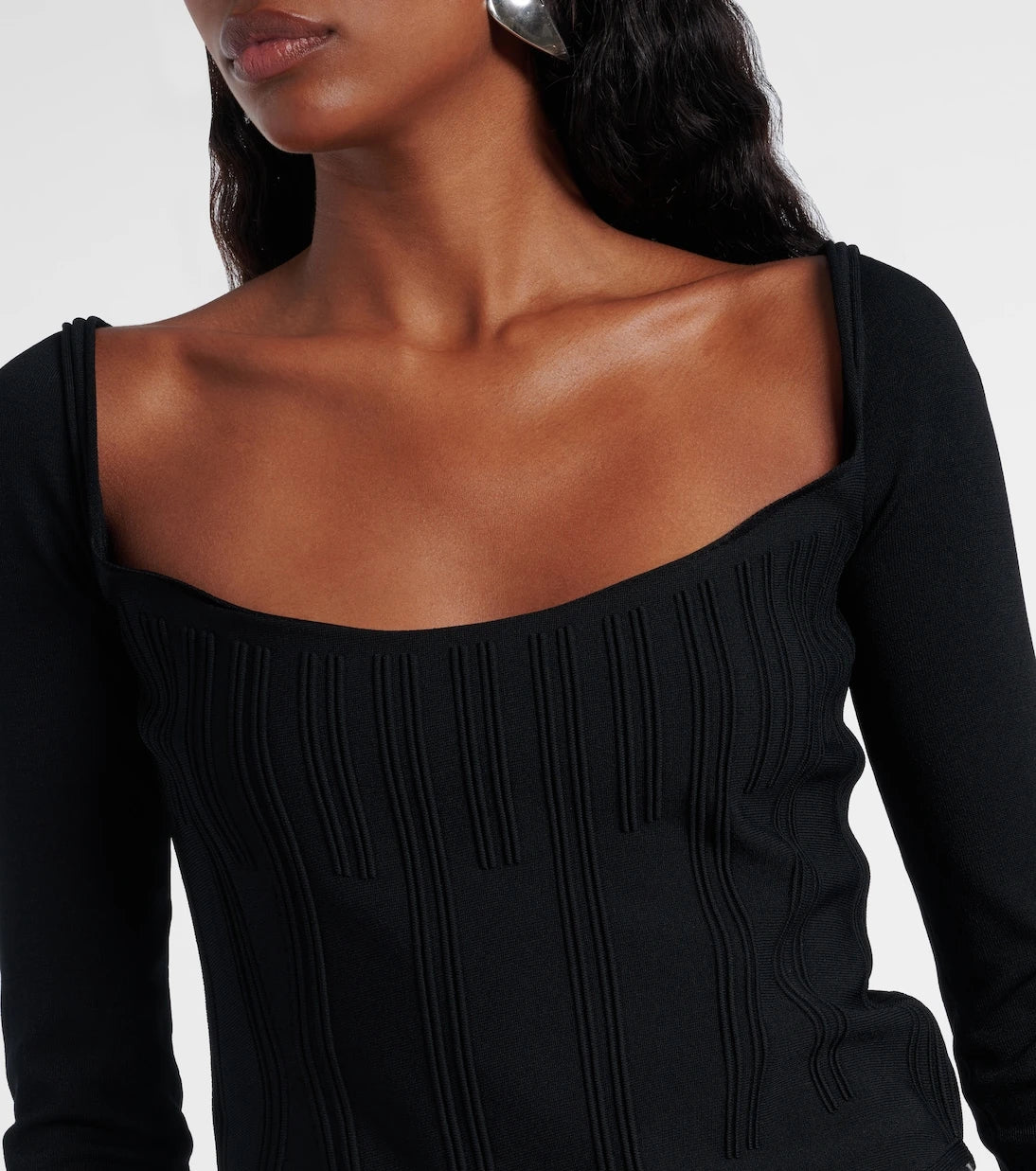 Mugler - Knitted top