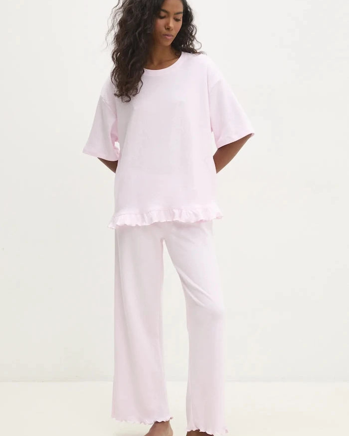 Pamuklu pijama Answear.LAB