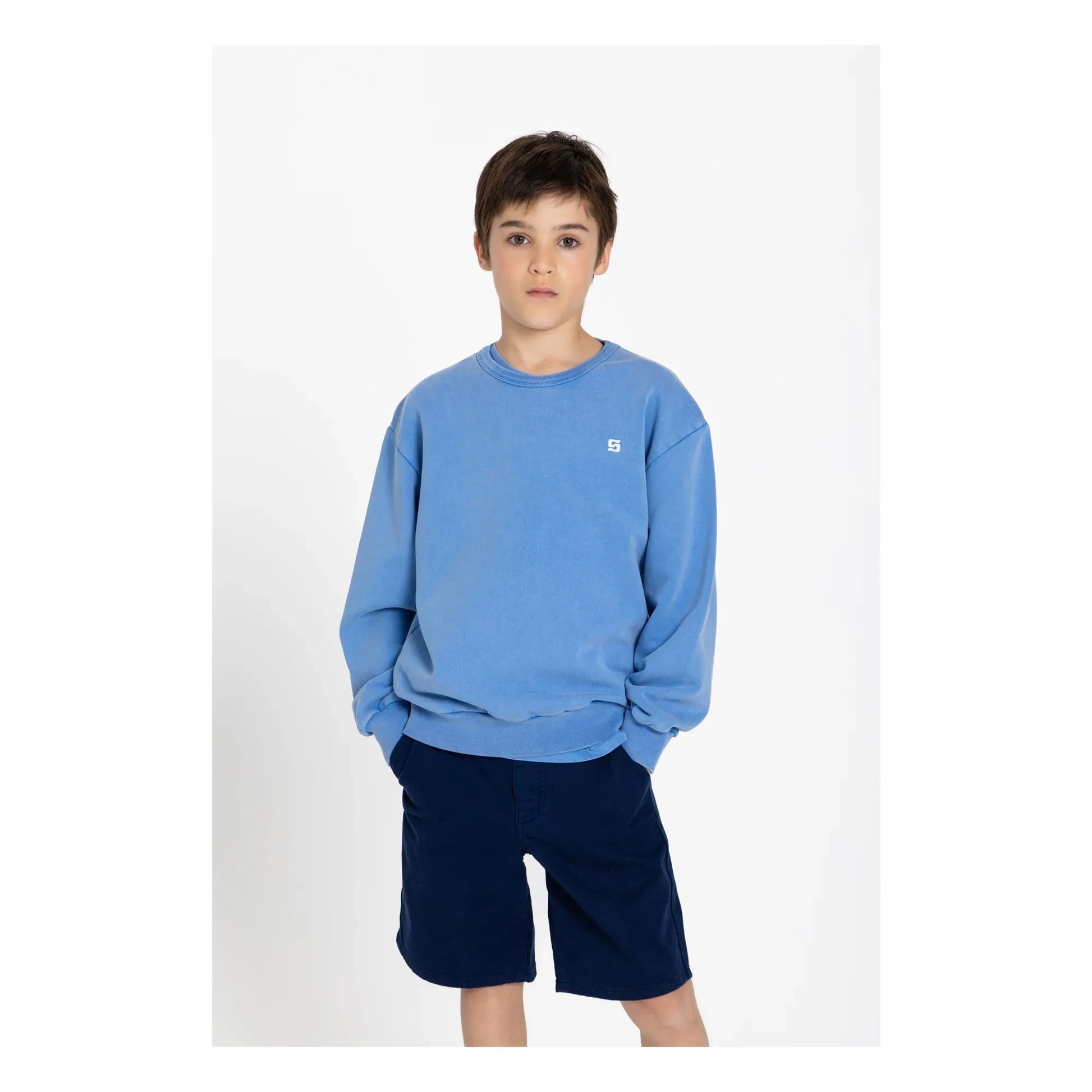 Smallable Kid - Skye Chino Short | Midnight blue