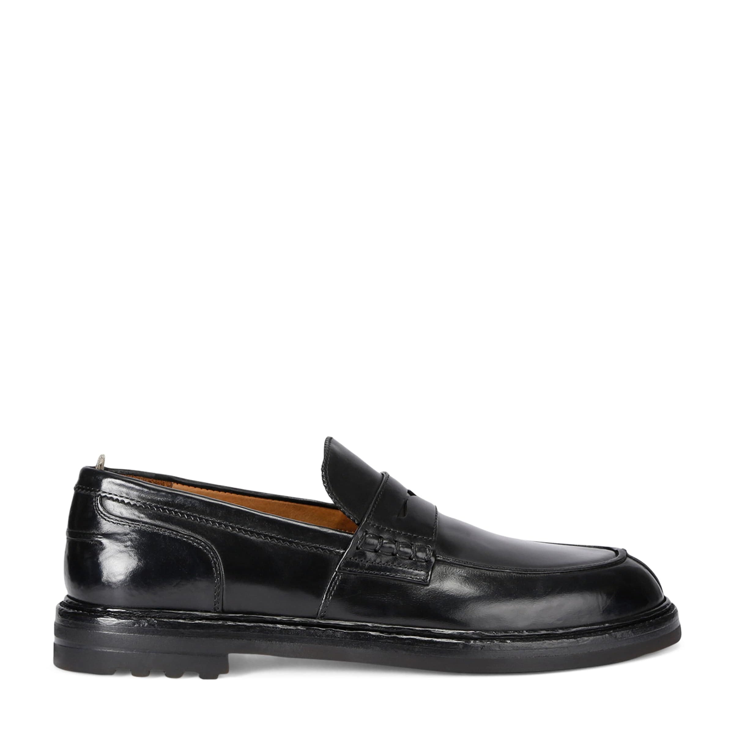 Officine Creative Leather Sax Flexi Loafers