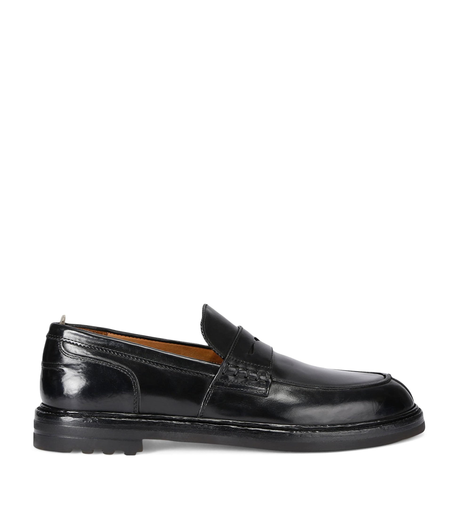 Officine Creative Leather Sax Flexi Loafers