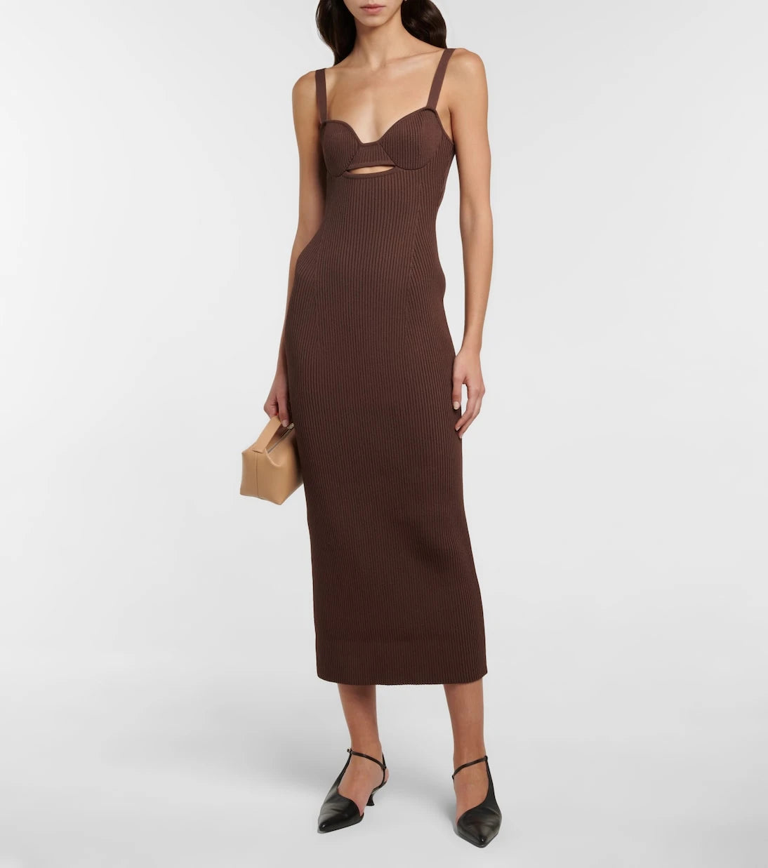 Magda Butrym - Ribbed midi dress