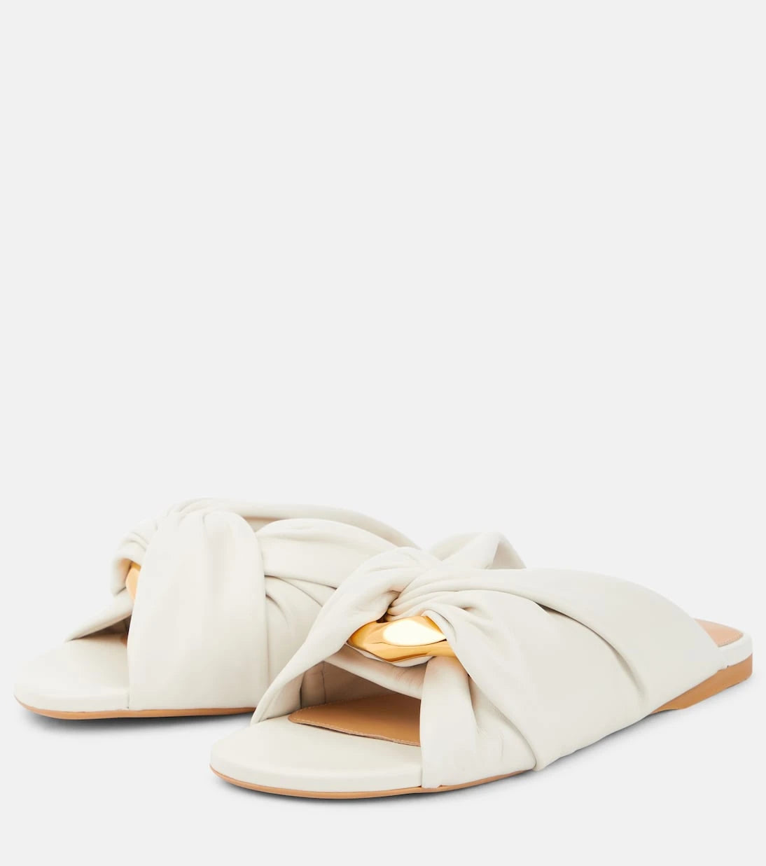 JW Anderson - Corner leather slides