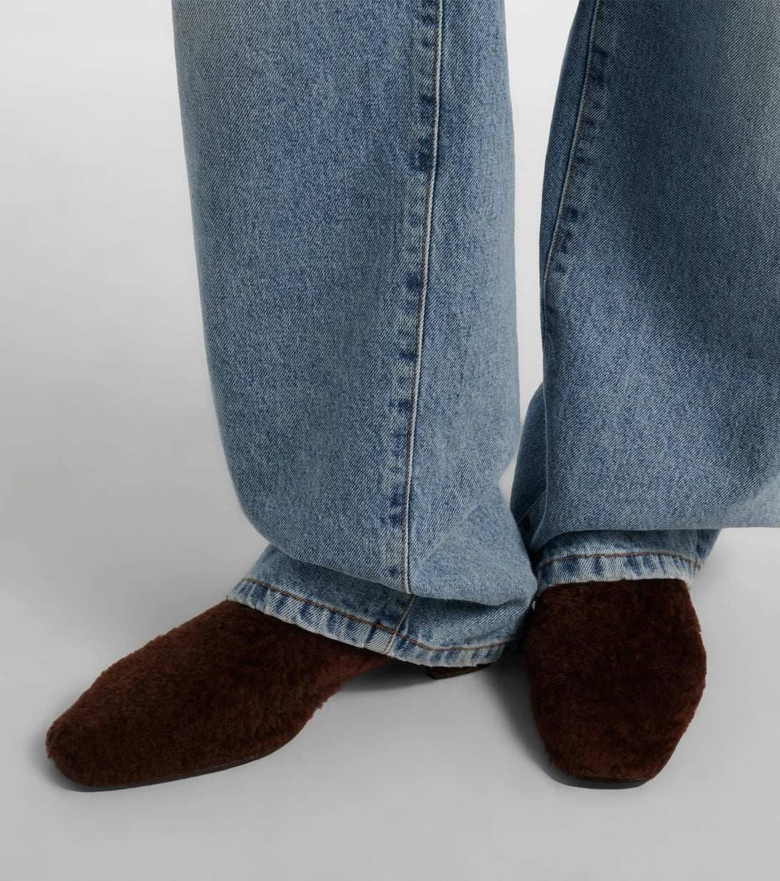 Herbert Levine - Soft Touch shearling loafers