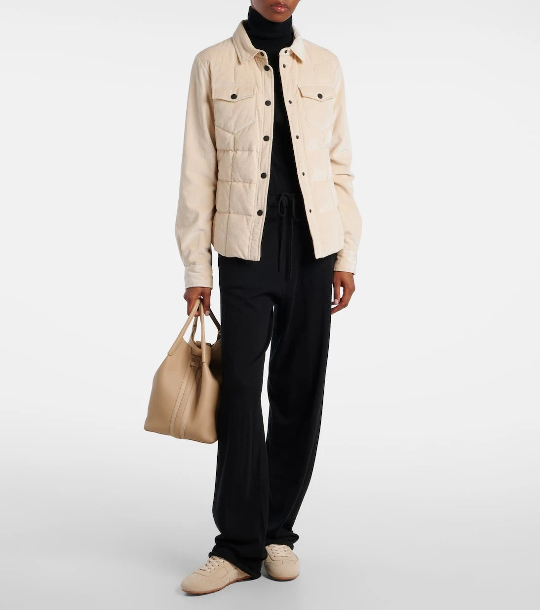 Moncler Grenoble - Nangy cotton-blend down overshirt