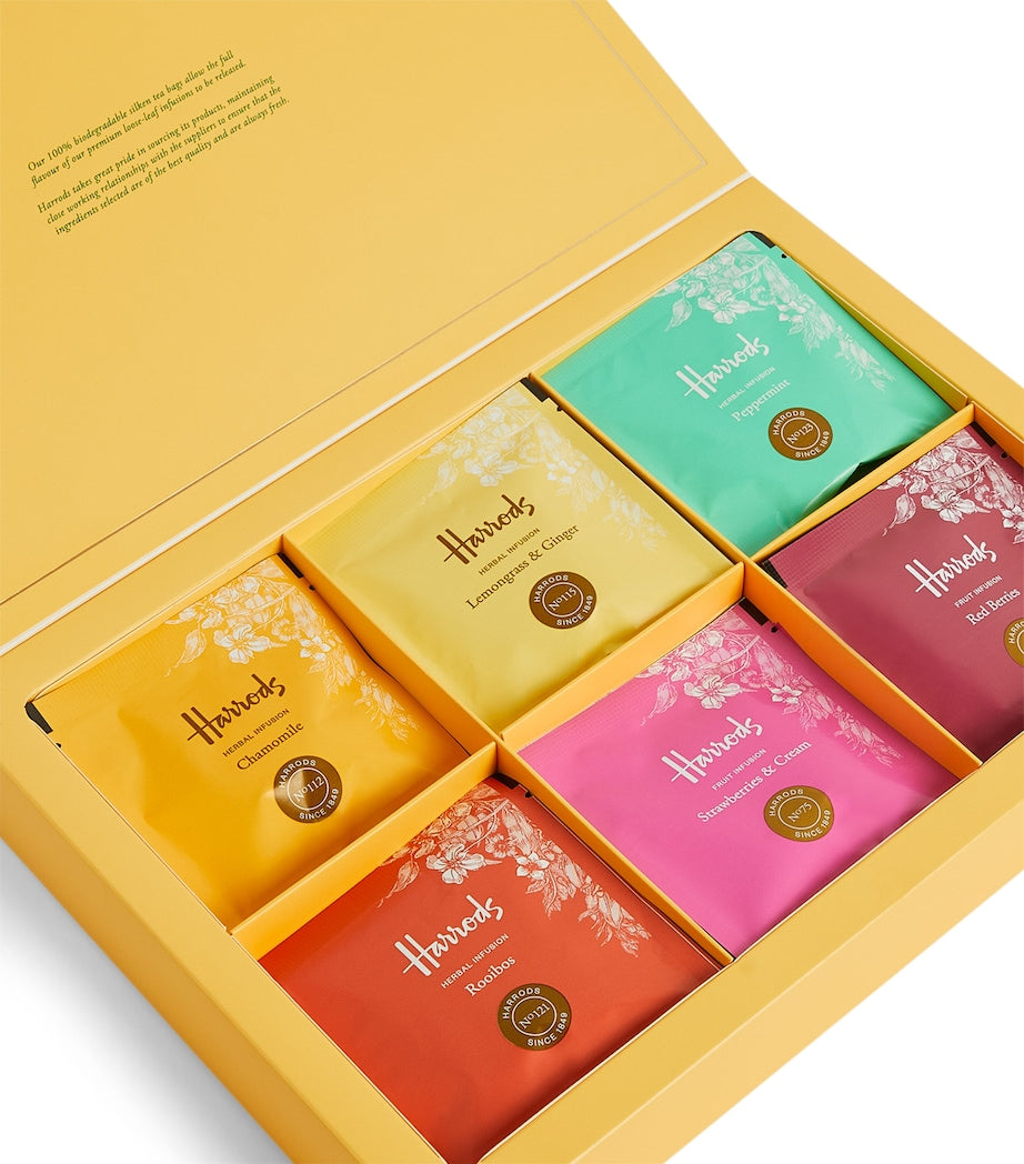 Harrods Herbal & Fruit Infusion Selection (30 Tea Bags)