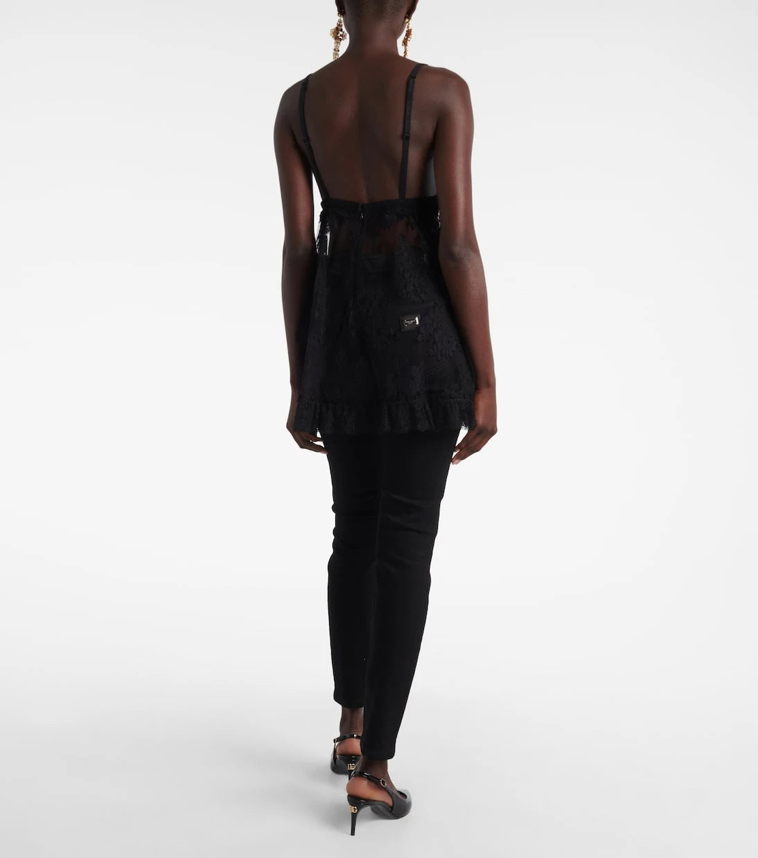 Dolce&Gabbana - Floral lace top