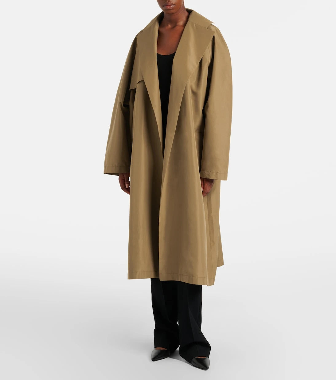 The Row - Amapola silk trench coat