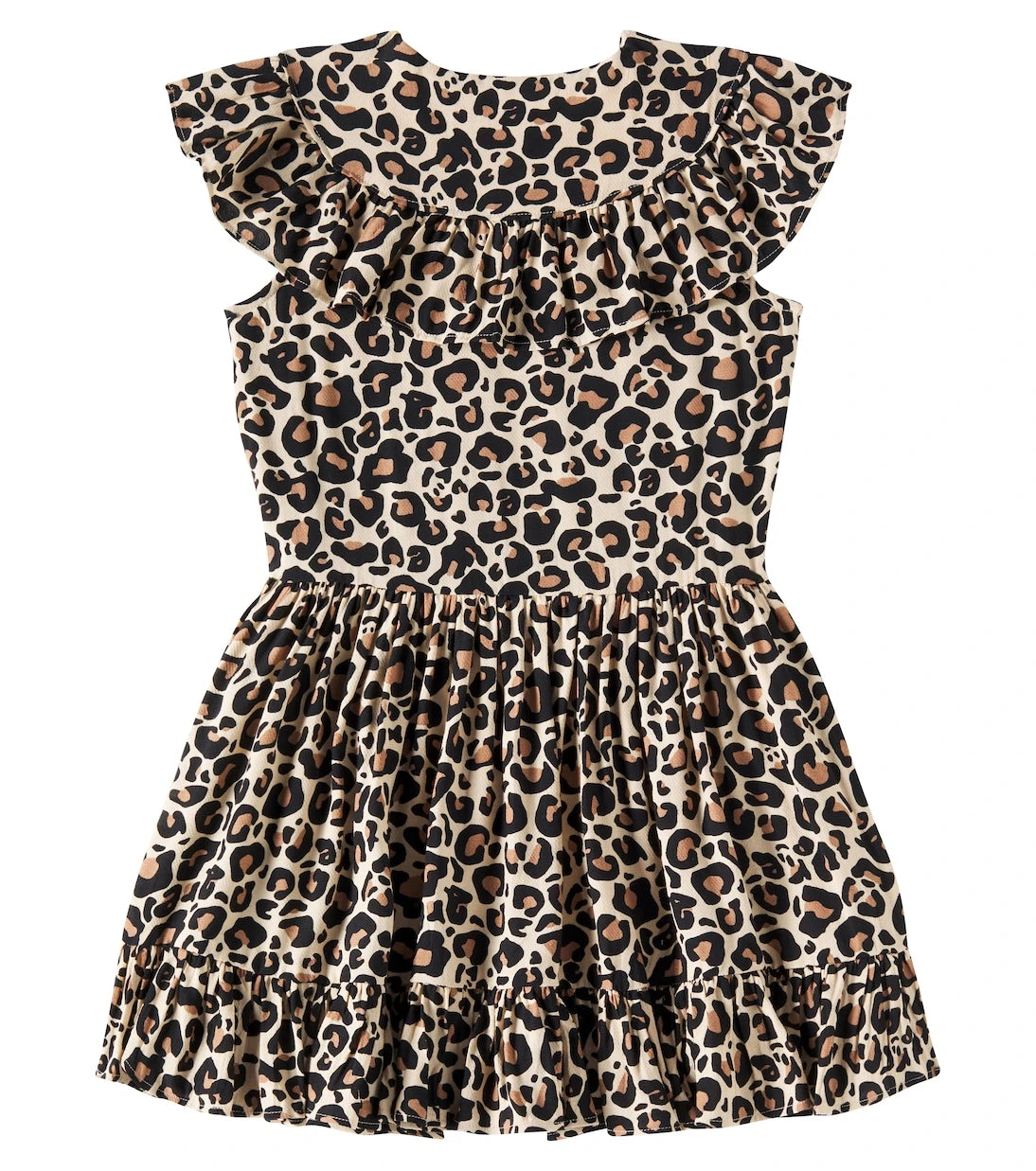 Molo - Cho ruffled leopard-print dress