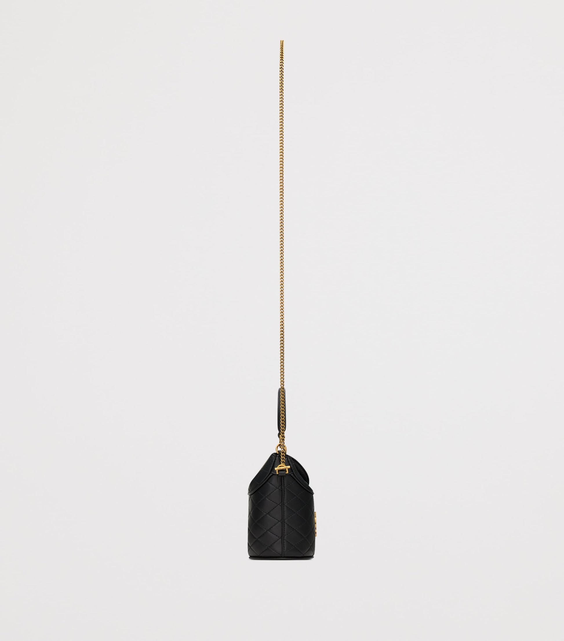 Saint Laurent Black Mini Gaby Bucket Bag