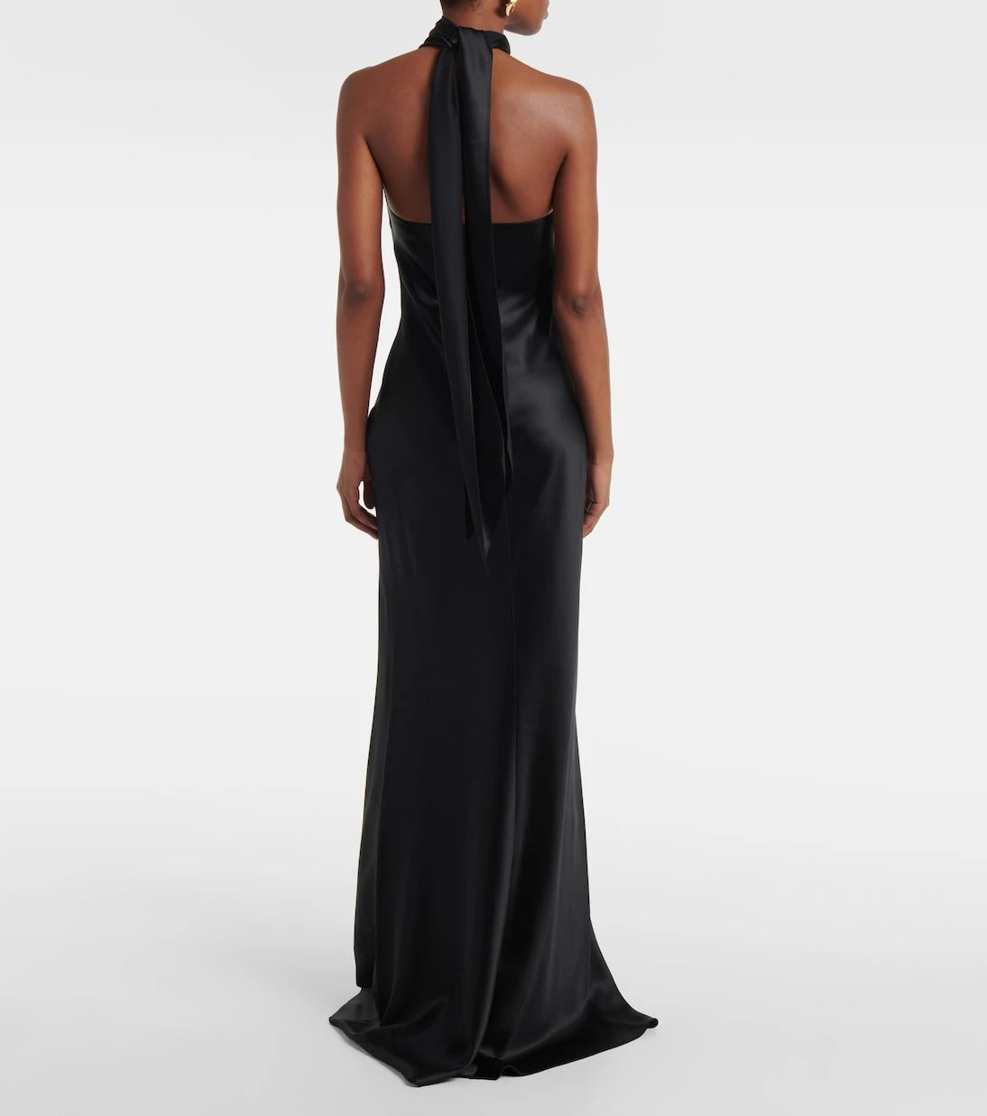 Ralph Lauren Collection - Chilton halterneck satin gown