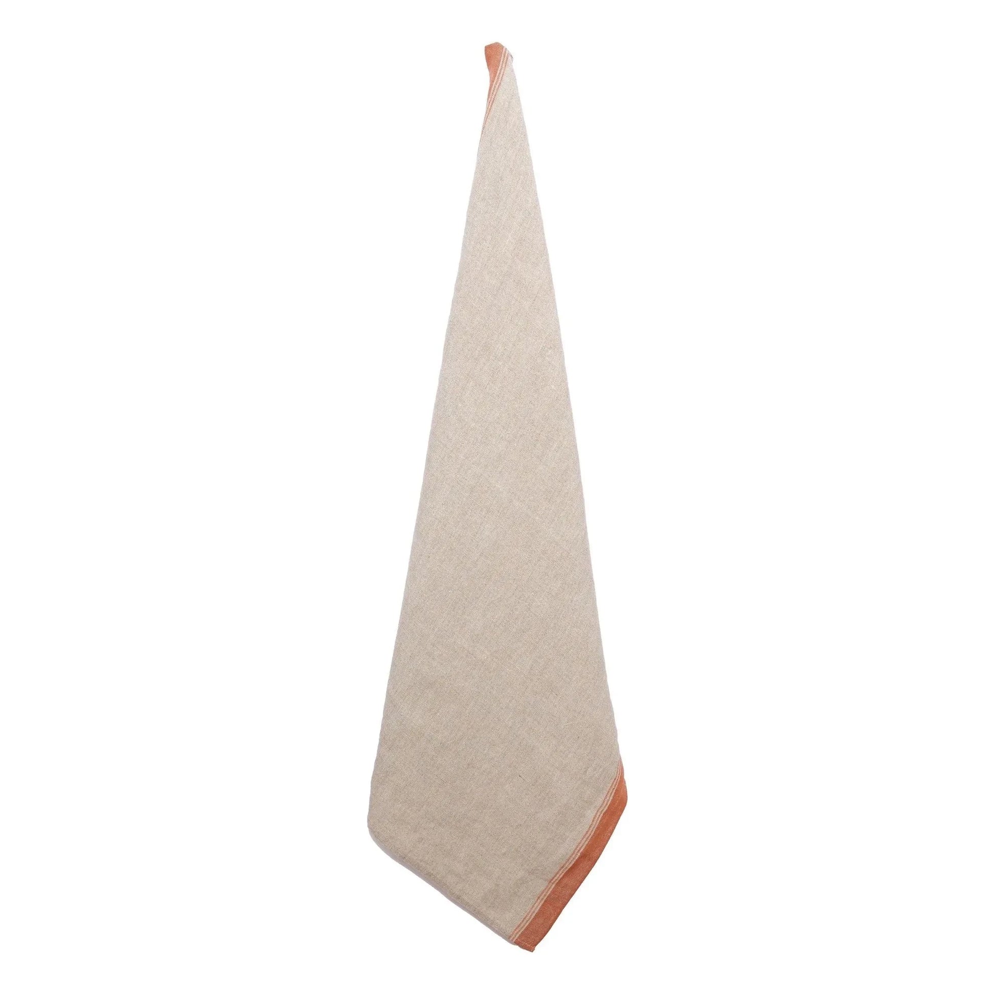 Haomy - Havana linen tea towel  | Terracotta