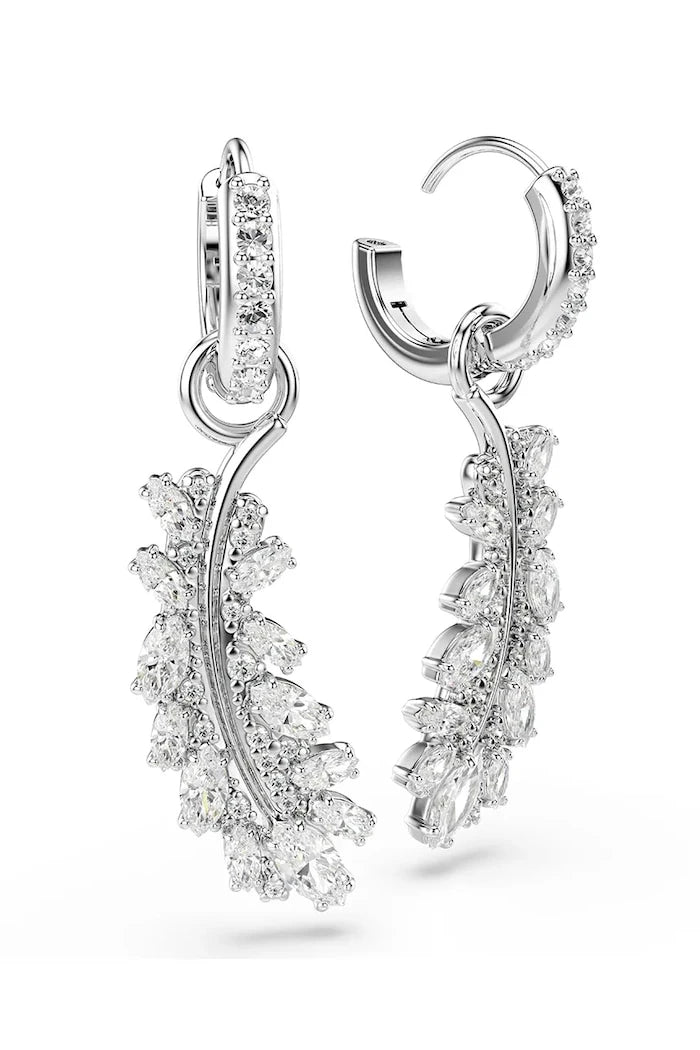 Swarovski metal kadın küpe, zirkonlu VIENNA