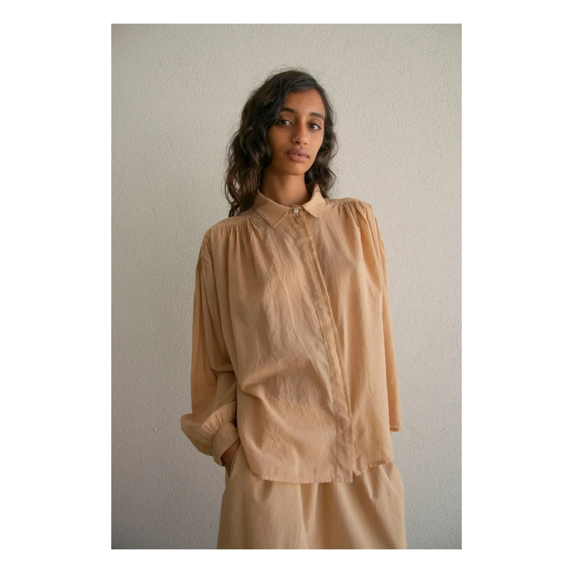 THEAVANT - Vintage Voile de Coton shirt | Amber